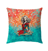 Retro Surf Vibes Outdoor Pillow Ride The Waves Of Nostalgia - Beyond T-shirts